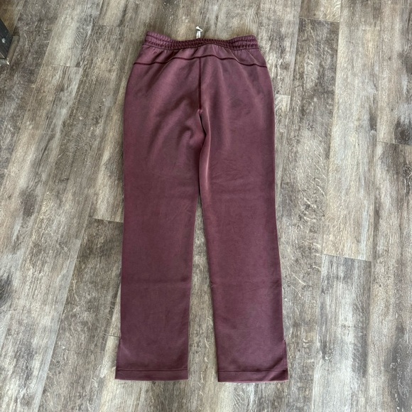 Lululemon 🍋 Brushed Softstreme Split-Hem High-Rise Pant - Red Merlot - Picture 3 of 10